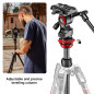 Manfrotto MVKBFRTC-Live Befree Live Trépied de Voyage en Carbone, avec Fermeture Twist, Rotule Fluide MVH400AH, pour Appareils V Manfrotto MVKBFRTC-Live Befree Live Trépied de Voyage en Carbone, avec Fermeture Twist, Rotule Fluide MVH400AH, pour Appareils V