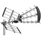 ASTRELL 011034 Antenne d'extérieur TV Trinappe 20dB, Signal Puissant pour Meilleur Qualié de Réception Chaines TNT Télé HD - fil ASTRELL 011034 Antenne d'extérieur TV Trinappe 20dB, Signal Puissant pour Meilleur Qualié de Réception Chaines TNT Télé HD - fil