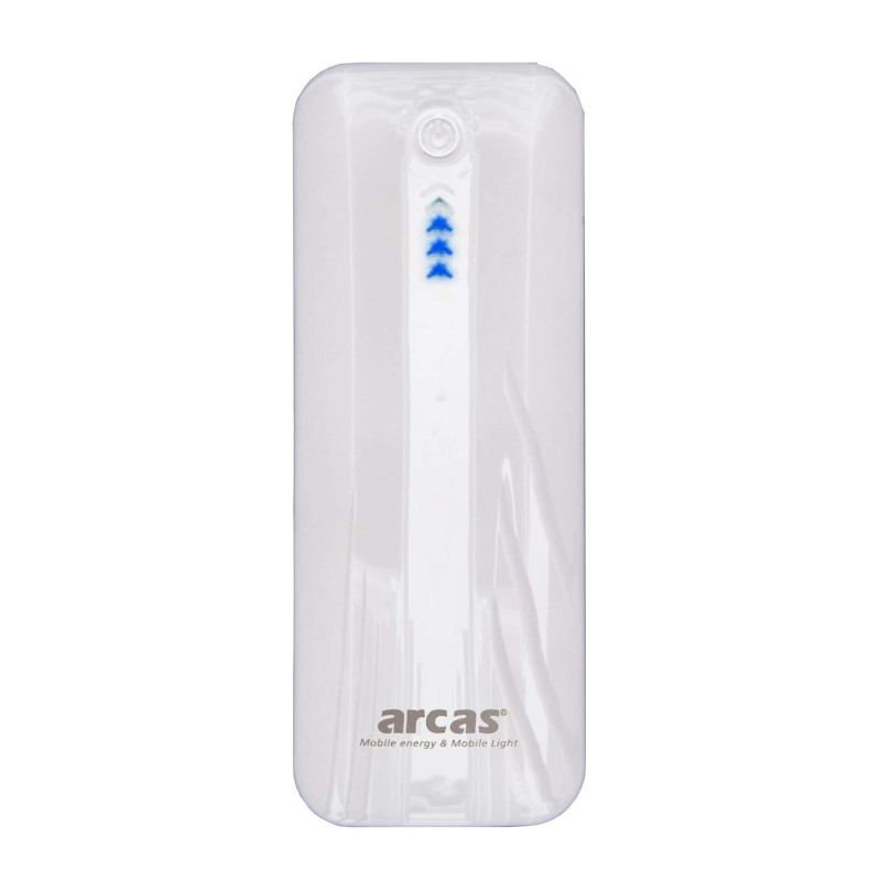 Arcas 20730206 Powerbank V206 13000 mAh Noir/Blanc Arcas 20730206 Powerbank V206 13000 mAh Noir/Blanc