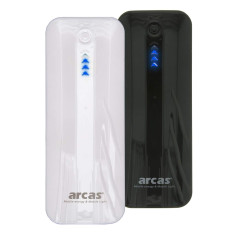 Arcas 20730206 Powerbank V206 13000 mAh Noir/Blanc