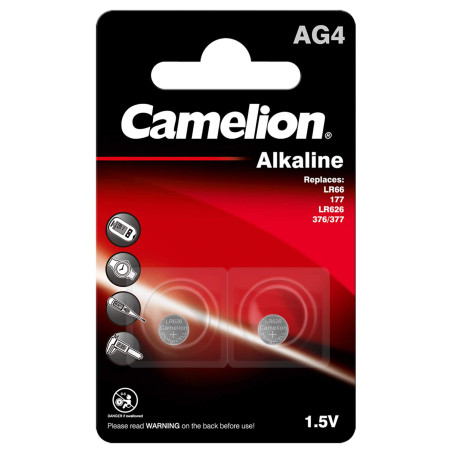 Camelion Piles Bouton alcalines