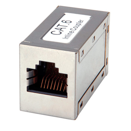 ROLINE Coupleur RJ-45 blindé, Cat. 6