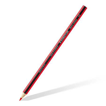 STAEDTLER - Noris colour 185 - Etui carton 24 crayons de couleur assortis en bois upcyclé - 185 C24