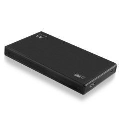 Ewent Boîtier de Disque Dur 2,5 Pouces,USB Type A 3.2 Gen 1 (USB 3.0) vers SATA III/UASP, 5Gbit/s, Boîtier Externe de Disque Dur