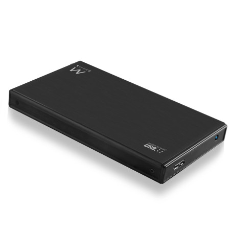 Ewent Boîtier de Disque Dur 2,5 Pouces,USB Type A 3.2 Gen 1 (USB 3.0) vers SATA III/UASP, 5Gbit/s, Boîtier Externe de Disque Dur