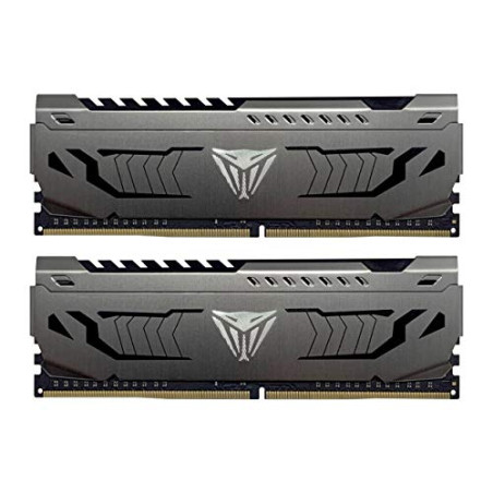 Patriot Memory Kit de Mémoire Haute Performance Viper Steel DDR4 3600 MHz 32Go (2x16Go) C18 Gris