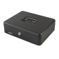 HMF 108-02 Caisse à Monnaie monnayeur, 30 x 24 x 9 cm, noir HMF 108-02 Caisse à Monnaie monnayeur, 30 x 24 x 9 cm, noir