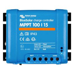 Victron Energy BlueSolar MPPT 100V 15 amp 12/24-Volt Contrôleur de Charge Solaire