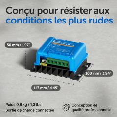 Victron Energy BlueSolar MPPT 100V 15 amp 12/24-Volt Contrôleur de Charge Solaire