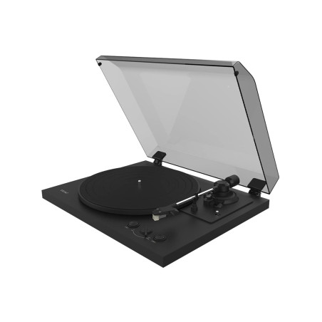 Teac TN-175 Plateau tournant HiFi entièrement Automatique (entraînement par Courroie, 33/45 TR/Min, préamplificateur Phono intég