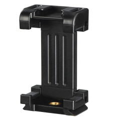 Hama Support de Smartphone pour trépied et Perche à Selfie Pro II (Pince Universelle pour Portable iPhone et Android de 4,8 à 9,