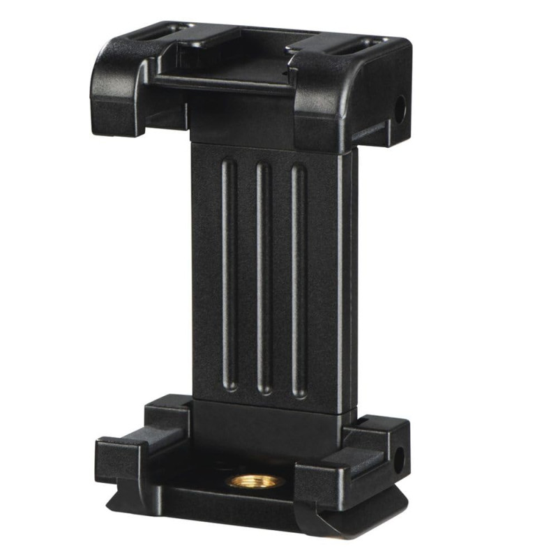 Hama Support de Smartphone pour trépied et Perche à Selfie Pro II (Pince Universelle pour Portable iPhone et Android de 4,8 à 9, Hama Support de Smartphone pour trépied et Perche à Selfie Pro II (Pince Universelle pour Portable iPhone et Android de 4,8 à 9,