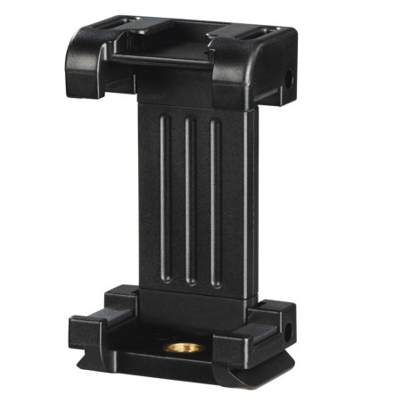 Hama Support de Smartphone pour trépied et Perche à Selfie Pro II (Pince Universelle pour Portable iPhone et Android de 4,8 à 9,