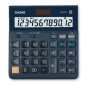 Casio DH12ET Calculatrice de Bureau Calcul de la Taxe à 12 Chiffres Mémoire totale Fonctionnant sur Batterie solaire Noire