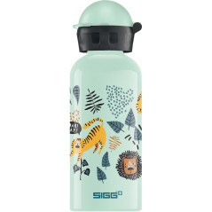 Sigg - Gourde Enfant En Aluminium - KBT Jungle - Pour l'École et le Sport - Étanche & Légère - Sans BPA - Certifiée Neutre En CO