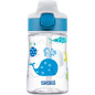Sigg - Gourde Enfant avec Paille En Tritan - Miracle Ocean - Étanche - Passe au Lave-Vaisselle & Micro-ondes - Résiste aux Chocs