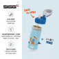 Sigg - Gourde Enfant avec Paille En Aluminium - Miracle Fox - Étanche - Poids Plume - Sans BPA - Certifiée Neutre En CO2 - École Sigg - Gourde Enfant avec Paille En Aluminium - Miracle Fox - Étanche - Poids Plume - Sans BPA - Certifiée Neutre En CO2 - École