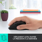 Logitech Souris M705 Marathon Sans Fil, Récepteur USB Unifying 2,4 GHz, 1000 PPP, 5 Boutons Programmables, Pile Durée 3 ans, Com Logitech Souris M705 Marathon Sans Fil, Récepteur USB Unifying 2,4 GHz, 1000 PPP, 5 Boutons Programmables, Pile Durée 3 ans, Com