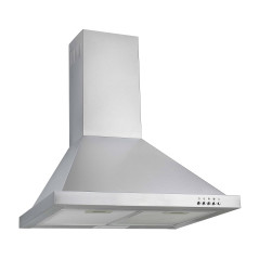 Hotte murale Respekta/Hotte murale 60 cm/Boîtier en acier inoxydable/Fonction d'extraction et de recyclage d'air / CH22078IXB /