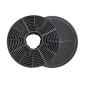 Respekta Filtre à Charbon Actif pour Hottes Aspirantes - Lot de 2 - Filtre à Charbon pour Mode Recyclage - MIZ 0058 N