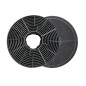 Respekta Filtre à Charbon Actif pour Hottes Aspirantes - Lot de 2 - Filtre à Charbon pour Mode Recyclage - MIZ 0058 N