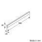 Siemens LZ49561 Accessoire pour hotte Guidon