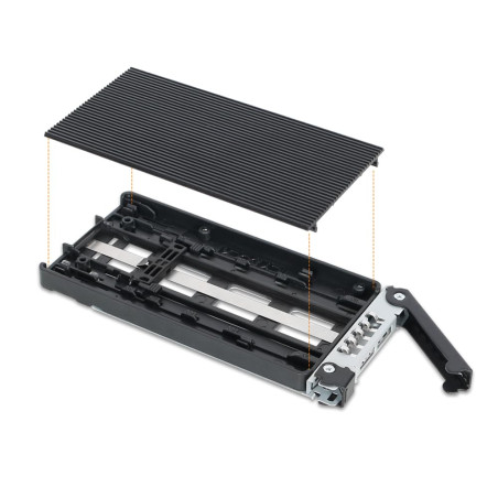 Icy Dock ToughArmor MB834TP-B, Le Plateau de SSD NVMe M.2 pour MB833M2K-B & MB834M2K-B