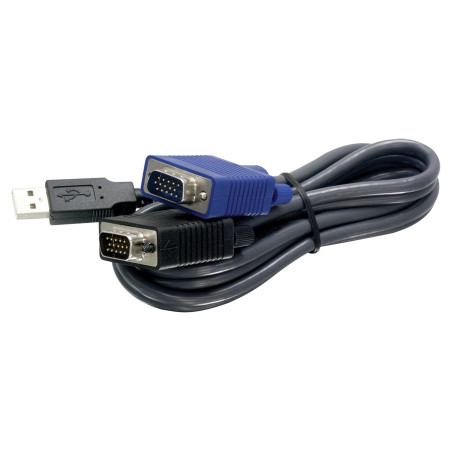 Trendnet - Câble KVM USB/VGA 4,50M TK-CU15