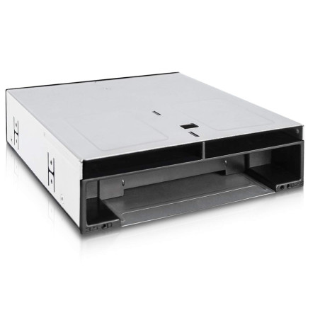 Icy Dock Rack Mobile, boîtier de Rack pour Disque Dur, boitier d'accueil Interne Hot Swap pour Deux SSD ou HDD 2,5" et 3,5" SATA