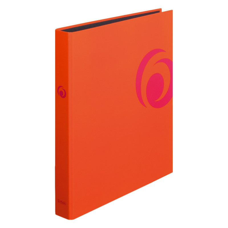 Herlitz maX.file Fresh Classeur A4 avec 2 anneaux de 25 mm Bleu, 1 pièce orange Herlitz maX.file Fresh Classeur A4 avec 2 anneaux de 25 mm Bleu, 1 pièce orange