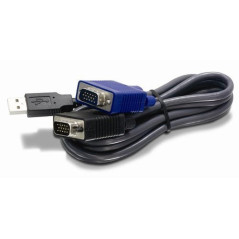 Trendnet - Câble KVM USB/VGA 4,50M TK-CU15