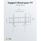 goobay Support TV Mural Inclinable 43-100 Pouces VESA 800x400 Jusqu'à 70 kg Système Click - Pro Tilt XL - 49930 goobay Support TV Mural Inclinable 43-100 Pouces VESA 800x400 Jusqu'à 70 kg Système Click - Pro Tilt XL - 49930