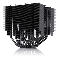 Noctua NH-D15S chromax.black, Ventirad CPU Format Double Tour avec NF-A15 PWM 140 mm Ventilateur (Noir)