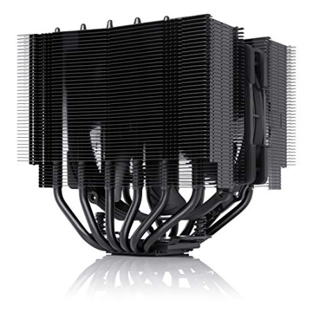 Noctua NH-D15S chromax.black, Ventirad CPU Format Double Tour avec NF-A15 PWM 140 mm Ventilateur (Noir)
