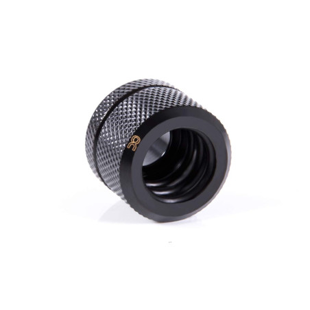 Alphacool Accessoire de matériel de Refroidissement Noir - Connecteur de Refroidissement à Eau - 22.2 mm - Compatible avec Ordin