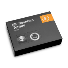 EK Water Blocks Compatible EK-Quantum Torque HTC 16-6er-Pack, Silber