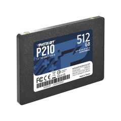 Patriot P210 SSD 512Go SATA III Disque Solide Interne 2.5" - P210S512G25