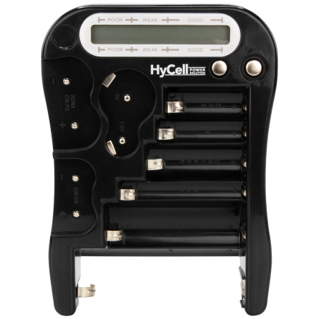 Testeur de piles numérique HyCell / Testeur de capacité pour l'indication de la pile / Indicateur de batterie / Indicateur de pi