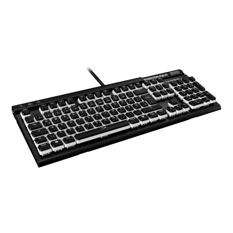 HyperX Pudding Keycaps, Design à Deux Couches, éclairage RVB, Disposition Allemande QWERTZ, Compatible avec Les claviers de Jeu HyperX Pudding Keycaps, Design à Deux Couches, éclairage RVB, Disposition Allemande QWERTZ, Compatible avec Les claviers de Jeu