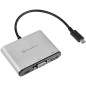 SilverStone SST-EP06C - Concentrateur adaptateur convertisseur USB 3.1 Type C vers VGA/USB Type C/USB Type A SilverStone SST-EP06C - Concentrateur adaptateur convertisseur USB 3.1 Type C vers VGA/USB Type C/USB Type A