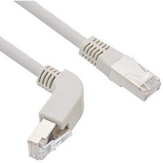 DeLOCK 85873 câble de réseau Gris 0,5 m Cat6a S/FTP (S-STP)