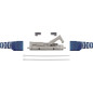 goobay ADAPTADOR DE RED RJ45 CAT 6A [1X LSA - 1X LSA] GRIS, AZUL