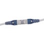 goobay ADAPTADOR DE RED RJ45 CAT 6A [1X LSA - 1X LSA] GRIS, AZUL