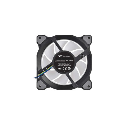 Thermaltake CL-F088-PL12SW-C Ventilateur, Refroidisseur et radiateur Boitier PC 12 cm Noir, Blanc