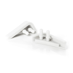 Noctua NA-SAVP3 chromax.white, Silentblocs Anti-Vibrations pour Ventilateurs Noctua NF-A15 140 mm (20 pièces, Blanc)