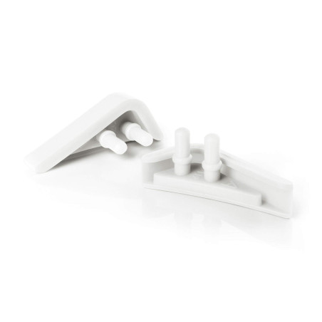 Noctua NA-SAVP3 chromax.white, Silentblocs Anti-Vibrations pour Ventilateurs Noctua NF-A15 140 mm (20 pièces, Blanc)