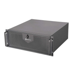 Silverstone SST-RM42-502 - Boîtier de Serveur rackable 4U, Compatible avec Le Refroidissement par Eau (240 m), Prend en Charge M