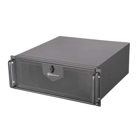 Silverstone SST-RM42-502 - Boîtier de Serveur rackable 4U, Compatible avec Le Refroidissement par Eau (240 m), Prend en Charge M