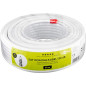 goobay 49761 Câble satellite coaxial 120 dB quadruple blindage CCS Blanc 20 m goobay 49761 Câble satellite coaxial 120 dB quadruple blindage CCS Blanc 20 m
