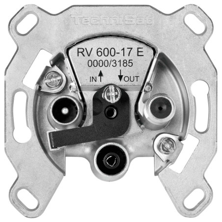 TechniSat TECHNIPRO RV 600-17E Prise de Passage Satellite pour installations à câble Unique avec atténuation de Couplement de 17